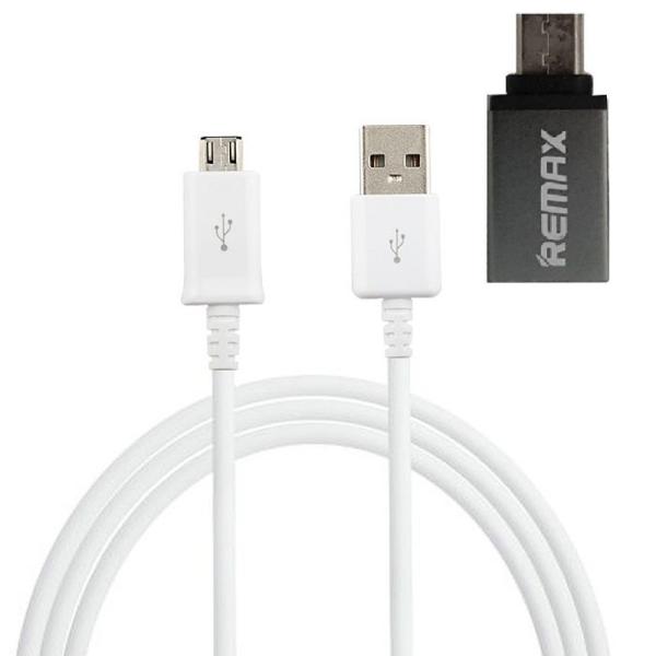 کابل تبدیل USB به microUSB کد 45874 فست شارژ طول 1.2
