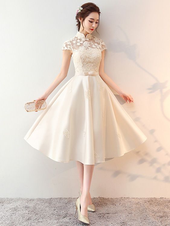 لباس مجلسی دخترانه سفید