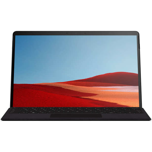 تبلت مایکروسافت مدل Surface Pro X LTE - C ظرفیت 256 گیگابایت به همراه کیبورد Black Type Cover