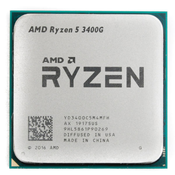 پردازنده مرکزی ای ام دی مدل Ryzen 5 3400G