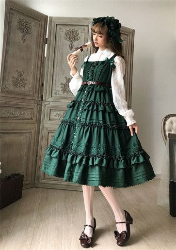 لباس عروسکی سبز