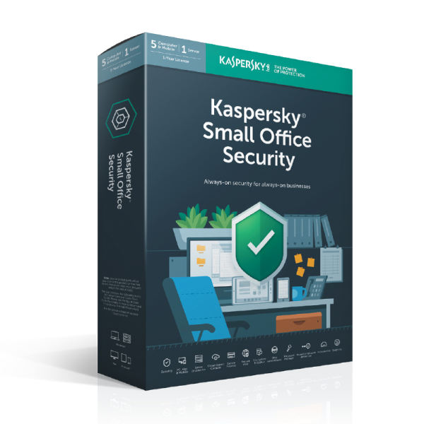 نرم‌افزار امنیتی کسپرسکی آنتی ویروس شرکتی Small Office 5+5+1
