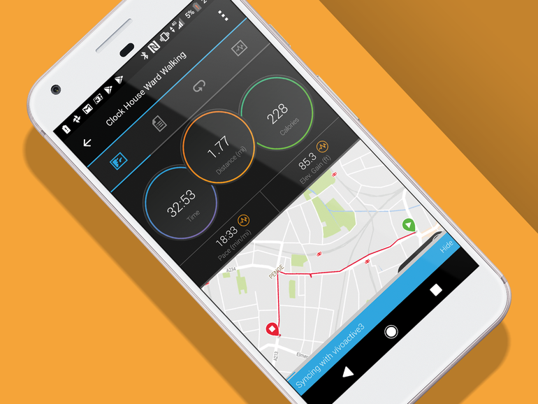 بررسی ساعت هوشمند گارمین مدل Vivoactive 3 برنامه ردیابی ورزشی ساعت گارمین
