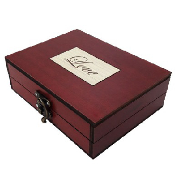 جعبه هدیه چوبی کادو آیهان باکس مدل 89