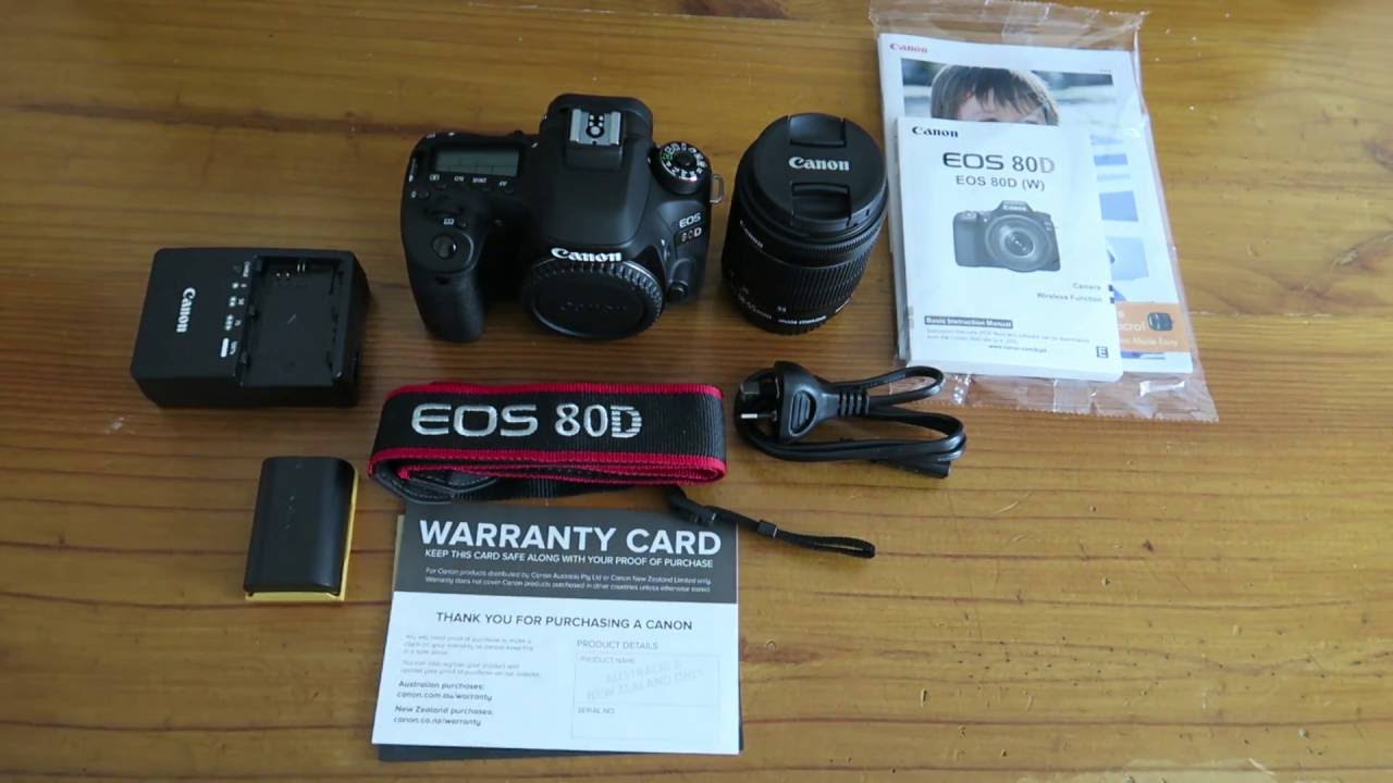 بررسی دوربین حرفه ای Canon EOS 80D تجهیزات دوربین کانن 80 دی