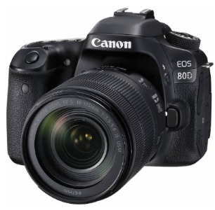 دوربین دیجیتال کانن مدل Eos 80D EF S به همراه لنز 18-135