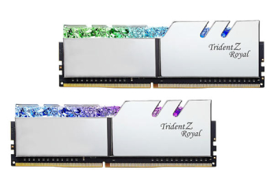 رم دسکتاپ DDR4 دو کاناله 3600 مگاهرتز CL16 جی اسکیل مدل Trident Z Royal ظرفیت 16 گیگابایت