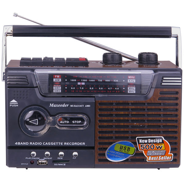 رادیو ضبط و اسپیکر مکسیدر مدل MX_RA2114CT